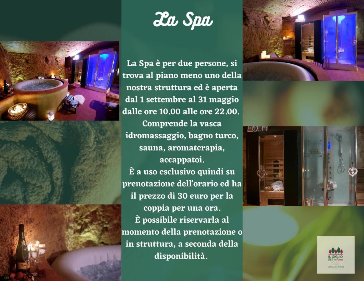 Il Giglio B&B Pienza Exteriör bild